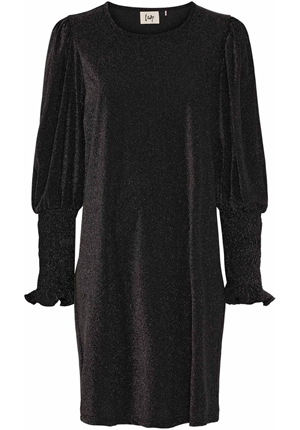 Klänningar - Barbel dress – Black/Silver